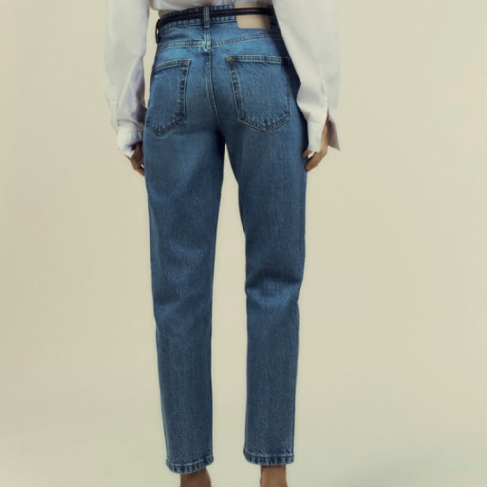 Zara Z1975 High-waist Mom Fit Jeans